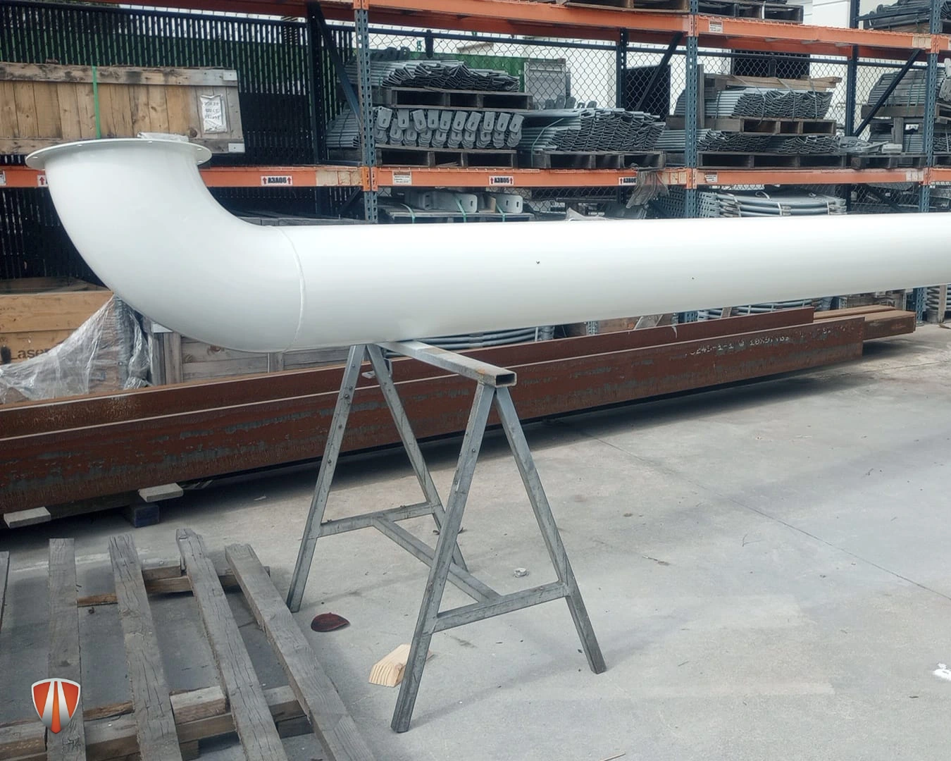 Completed assembly undergoing final NDT weld-integrity validation and structural QA certification prior to secure transport. Completed assembly undergoing final NDT weld-integrity validation and structural QA certification prior to secure transport.